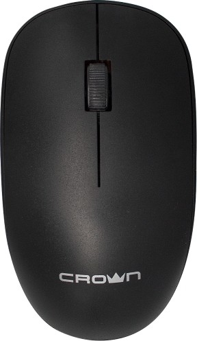 Crown Micro Rechargeable 2.4 Wireless Mouse - Black | CMG-X11