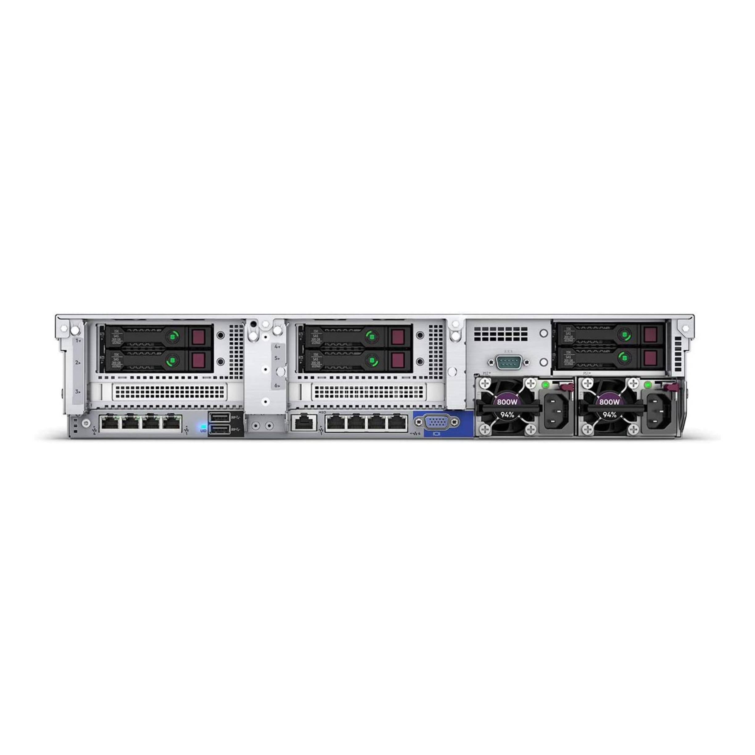 HPE ProLiant DL380 Gen10 4210R 1P 32GB-R P408i-a NC 8SFF 800W PS Server